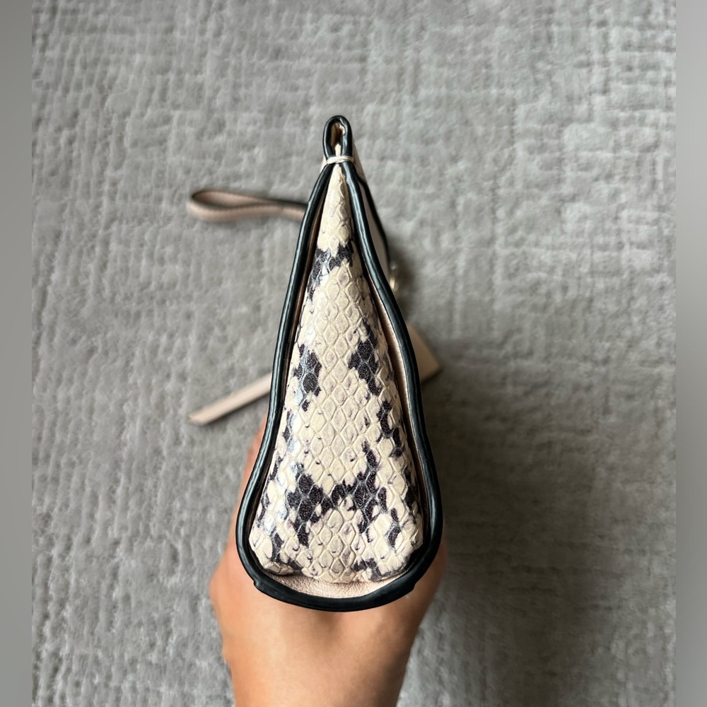 Coach Madison Blush Python Large Wristlet - image 5